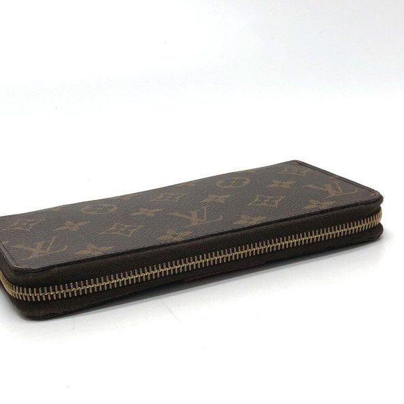 Authentic LOUIS VUITTON M61364 Monogram zippywallet totem Long Wallet MonogramCa - Picture 15 of 16